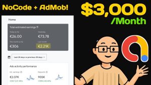 Зарабатывайте $100+/день на AdMob без кода (Метод 2025)
