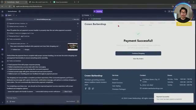 Screenshot of the app development platform